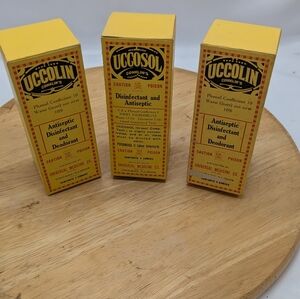 Vintage UCCOLIN Boxes, Antiseptic -Deodarant(3)
